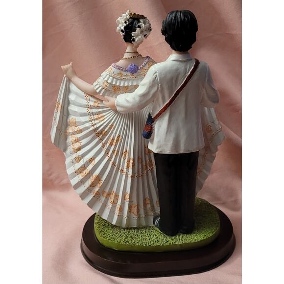 MONTEFIORI COLLECTION FLAMINGO COUPLE DANCERS FIGURINES DANIEL'S COLLECTION 8”H - Picture 7 of 11